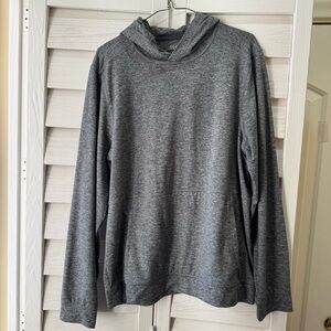 DSG Charcoal Gray Mens Pullover Hoodie Shirt Size M